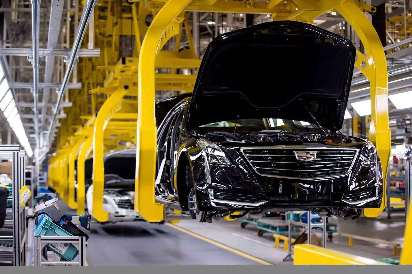 Sistema para edifícios em Shanghai GM Cadillac
