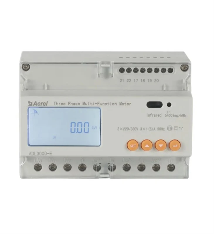 Medidor de Kwh Trifásico Din Rail